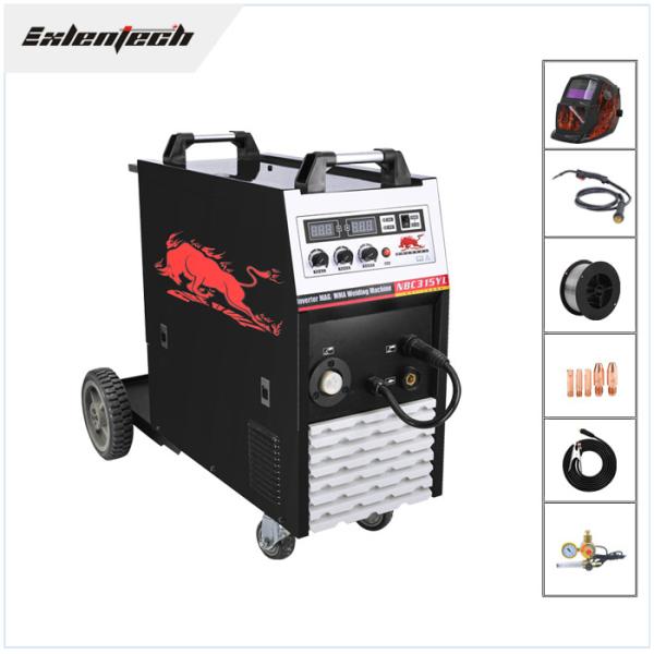 Quality 270Amp MIG Inverter Welder Pulse Mig Welding Machine With Trolley for sale
