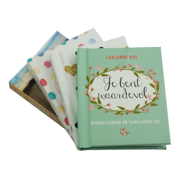 Quality Custom Pocket 96 Pages Mini Hardcover Book Printing for sale