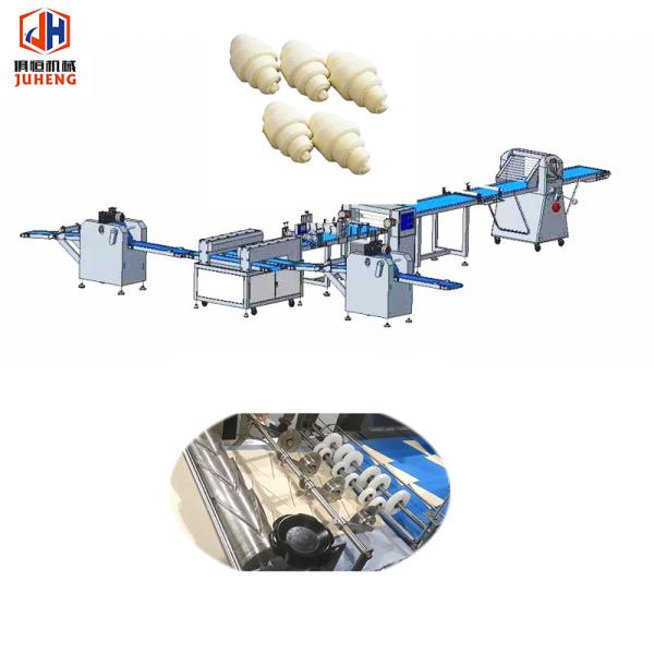 Quality SUS304 Compact Croissant Making Machine Quick Croissant Lamination Machine for sale