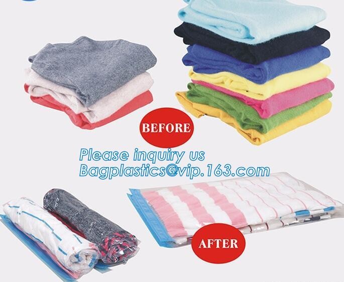 vacuum space bag with hanger, canvas vacuum bag for bedding, vacuum storage bag for home storage, bagplastics, pacrite