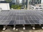 AL6005 SUS304 Flat Roof Mounting System Back To Back Ballasted Solar Racking