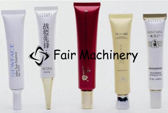 75BPM 350ml Plastic Tube Filling And Sealing Machine For Cosmetic Tube 0.5MPa