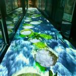 Hotel Interactive Projection Game 3200 Lumens Holographic Floor Projection