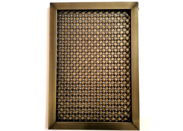 Quality Frame Design Architectural Wire Mesh With Antique Copper Plated Finshed for sale