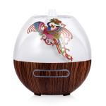 USB 80ml Wood Aromatherapy Diffuser With 7 Color LED Light