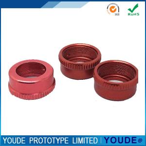 Buy cheap Red Custom CNC Machining Service Rapid Prototyping Alumium Parts product