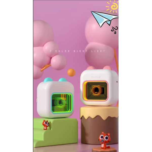 Rechargeable Wireless Mini Inkless Printer Sticker USB C Lightweight