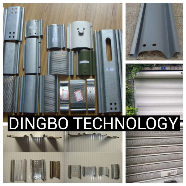 Steel Profile Sheet Tile Forming Roller Shutter Door Blind Door Machine High Speed