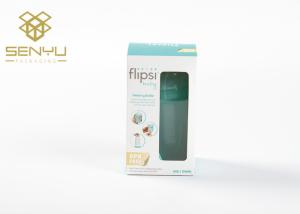 Buy cheap White Blue Transparent 120gsm Kettle Design Packaging Box Environment Friendly product