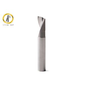 Buy cheap Solid Tungsten Carbide Single Flute End Mill HRC45 product