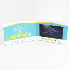China 2GB Memory LCD Video Greeting Card UV Print With10 Buttons Function on sale