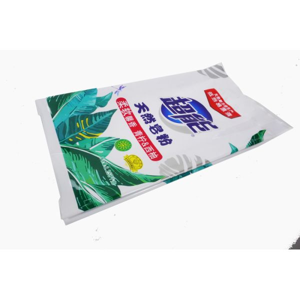 Safety Plastic Detergent Washing Powder Closed Packaging Bag Waterproof