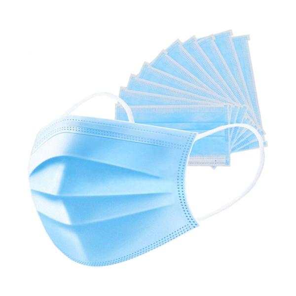 Quality Anti Flu Earloop Medical Mask 3 Layers PP Non Woven Standard Earloop Face Mask for sale