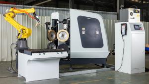 Buy cheap CNC system automatic robot grinding polishing machine for faucet product