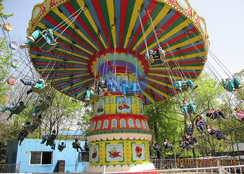 Quality Attractive Playland Swing Flying Chair Ride , Customized Amusement Park Rides for sale