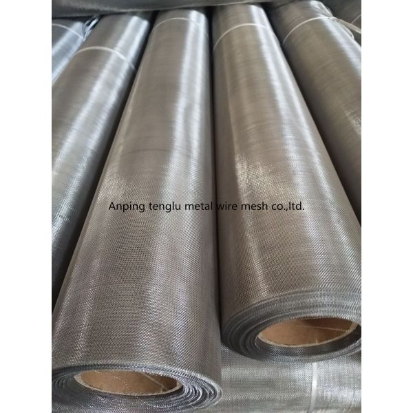 SS 304 stainless steel square hole wire mesh,20 mesh 40 mesh woven wire mesh rust resistance customized size for sale