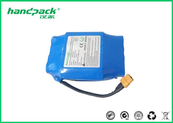 Built - In BMS 18650 Hoverboard Battery , Large Capacity Lithium Ion Battery