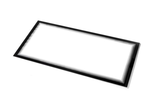 Quality Stain Resistance Oven 4mm Dot Printing Flat Tempered Glass for sale