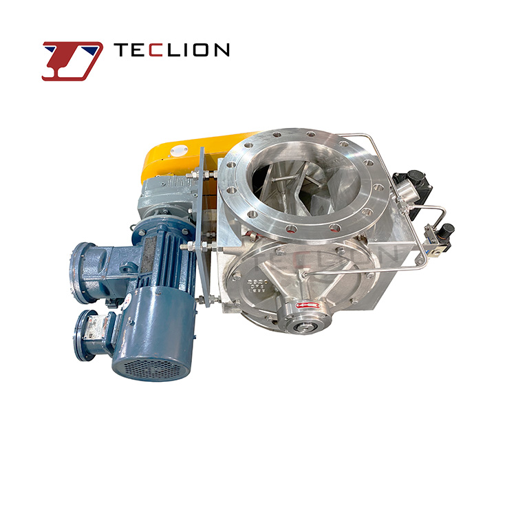 Bulk Material Rotary Valve Feeder with 0-240m3/h Conveying Capacity and Granular Products