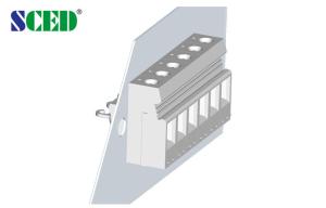 Buy cheap 300V 50A PA66 Panel Mount Terminal Block 10mm Terminal Width product