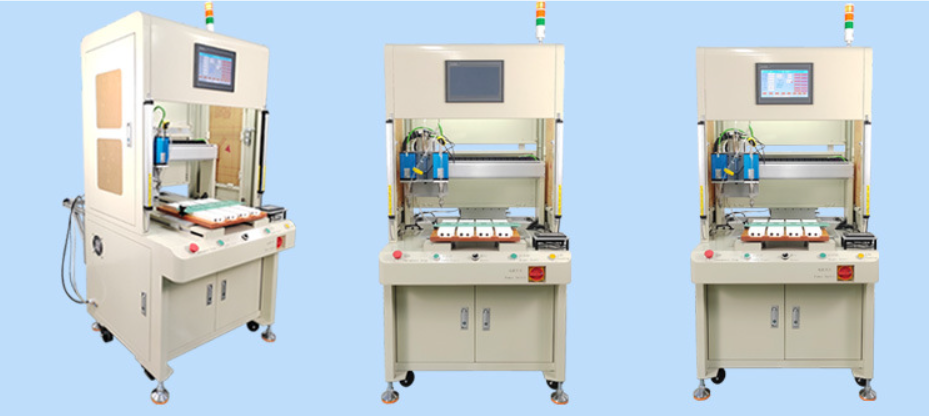 Floor-standing fully automatic screw locking machine double-station air blowing adsorption screw machine