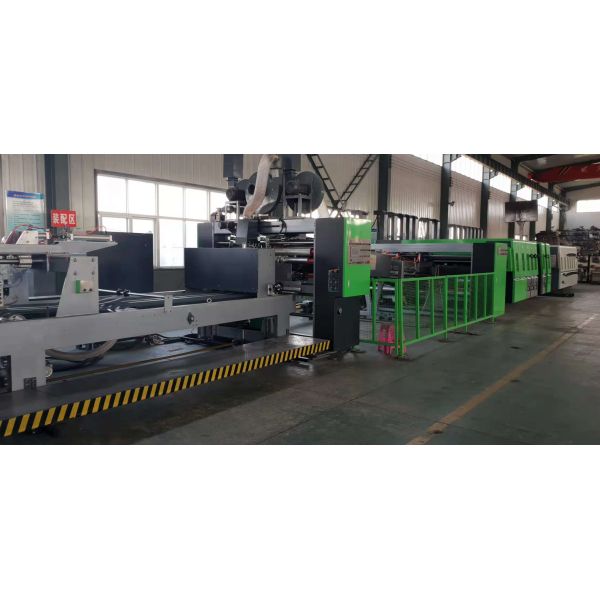 Fully Automatic 4 Color Printer Slotter Diecutter Folder Gluer Inline / Casemaker