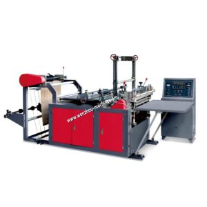 China Automatic Bottom Hot Sealing And Cold Cutting Plastic Bag Machine on sale