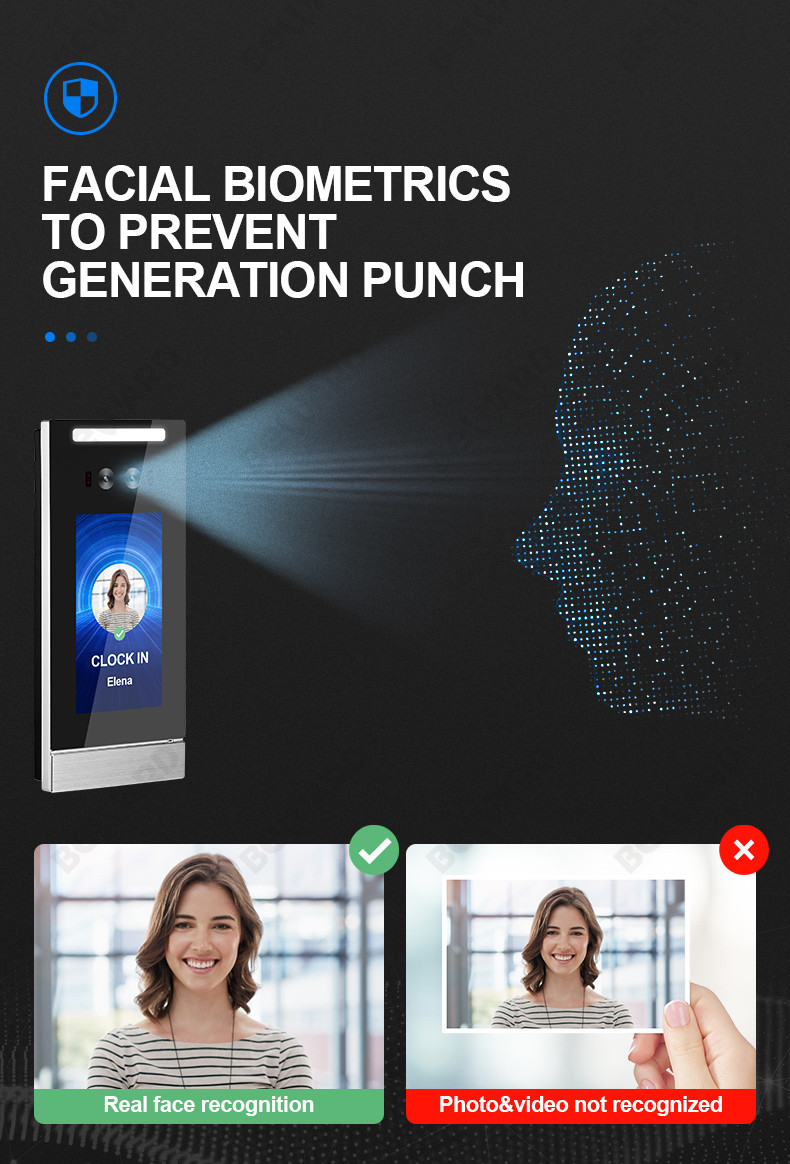 1.2M Facial Recognition Access Control Facial Identification Terminal