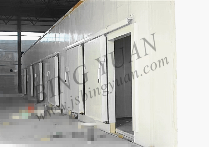 building designing price supermarket cool food meat PU modular chiller Cold Storage Room for potato