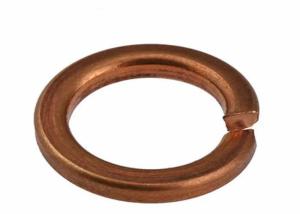 China M8 M10 Brass H59 H62 H65 Heavy Normal Light Type Single Coil Split Lock Spring Washer DIN127 on sale