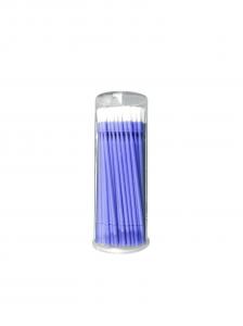 China Blue Bendable Disposable Applicator Brush 100pcs/ Bottle Fluoride Varnish Treatment on sale