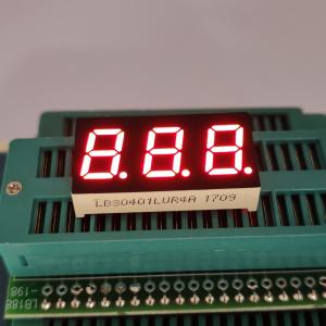 Buy cheap 0.4in CC 3-Digit 7-Seg LED, Ultra Bright Red Display for Temp Indicator product