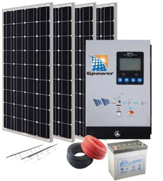 Quality Flexible 6KW Hybrid Solar System Kit With Emergency Backup for sale