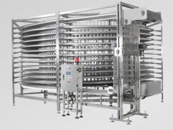 Quality Turn Key Drum Drive 380V Multi Spiral Cooling Conveyor for sale