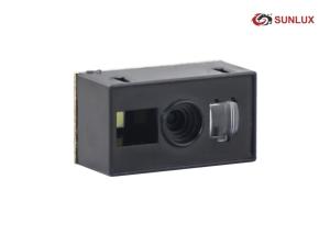 Buy cheap Red LED Light Barcode Scanner Module Small Size 2D Scanning Sensor Easy Operation product