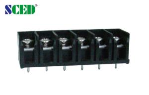 Buy cheap 10.0mm 20A Barrier Terminal Block Brass Terminal Electronic Componenets product