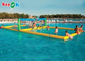 China Airtight Multifunctional Floating Inflatable Water Volleyball Court Inflatable Water Floats on sale
