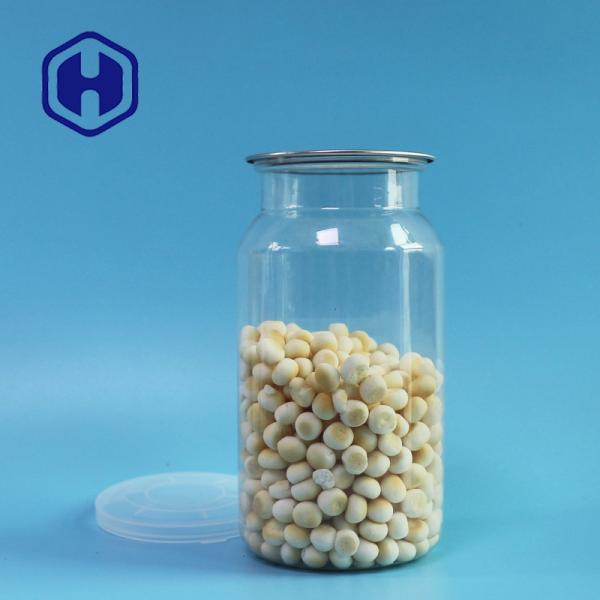Quality Airtight 670ml Bpa Free Transparent PET Can For Food Customization Service for sale