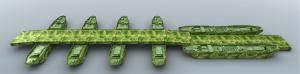 Elevated Pontoon Bridge /  Floating Bridge/River-crossing equipment
