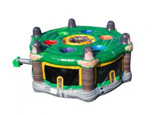 Buy cheap Green Funny Indoor Inflatable Whack - a - mole Game For Children BV CCC UL product