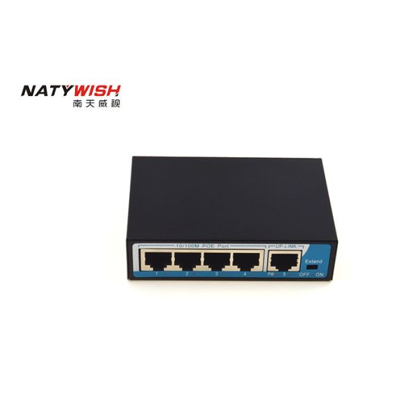 High Reliability POE Ethernet Switch , Ethernet Switch Powered By POE Support MDI / MDIX