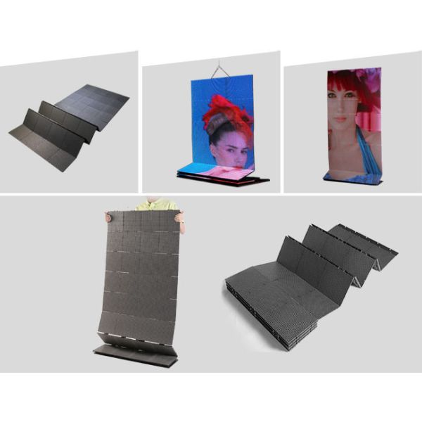 P6 / P7.8 / P12 Mobile Rental LED Screen Hire / High Resolution LED Display , 10 Mm Thickness