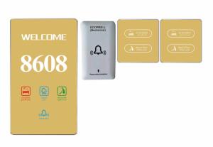 China Hotel Electronic Door Number Door Plate Number Signs From CHINA on sale