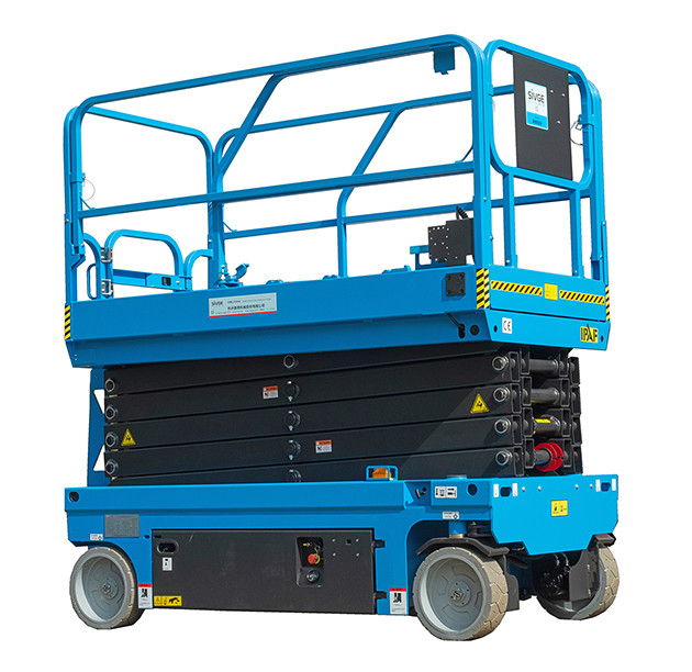 Self Propelled Scissor Lift with Platform Size 2.27 X 1.15 M and Load Capacity 320 kg