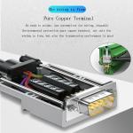 Metal Case DB9 D Sub 9 Pin RS232 Serial Port Connectors to Terminal Blocks
