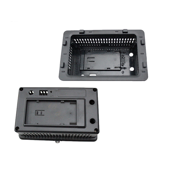 Black Plastic Injection Digital Parts , Plastics Injection Electronic Parts