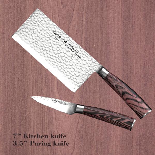 Quality Custom Made Wonderful Ultra Sharp Knife 3.5" & 7" for sale