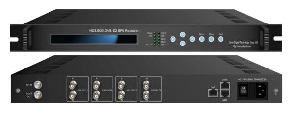 Quality NDS3509 SFN DVB S2 Modulator NMS/SNMP Management for sale