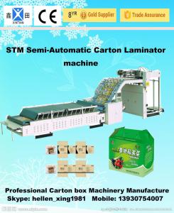 Corrugated Carton Packing Machine / Automated Flute Laminator With High Strength
