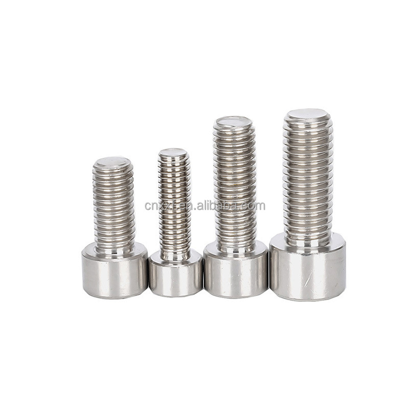 M6 Hastelloy C-276 DIN912 Hex Bolt Plain Finish Hexagon Socket Bolt ANSI Standard DIN912 DIN912 20-50mm